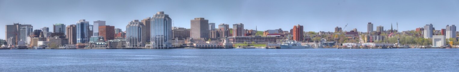 Panorama of the Halifax, Nova Scotia skyline