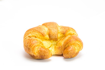 croissant isolated on white