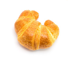 croissant isolated on white