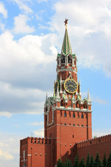 Fototapeta na wymiar Tower of the Moscow Kremlin