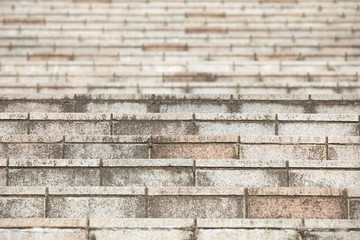 Outdoor stone staircase