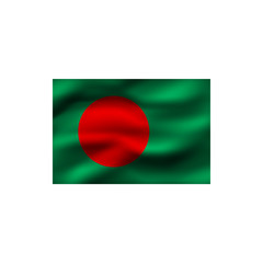Flag of Bangladesh.