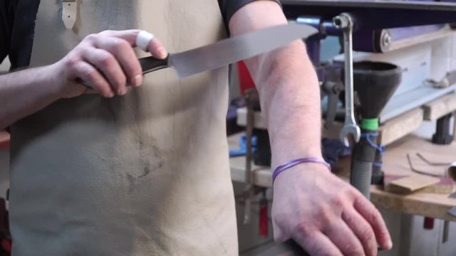 Knife making 4k