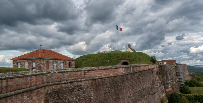 Alsace  Bitche, Citadel of Bitsch..