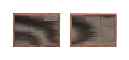 Two old ventilating lattices