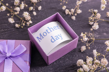 Card with phrase 