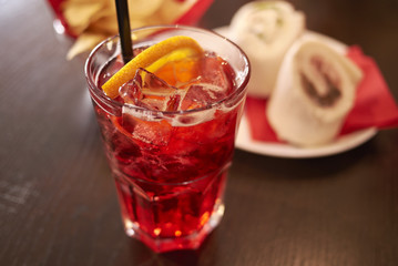 Spritz cocktail glass