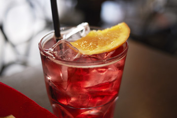 Spritz cocktail glass