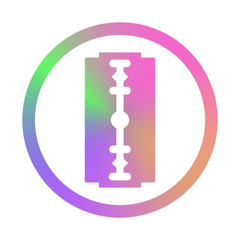 Traditional Double Edge Razor Blade. Tool for Haircut and Shave. Stainless Steel Sheving Equipment.