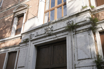 Obraz premium Treviso, Italy - May 29, 2018: View of palazzo Scotti