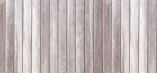 Panorama of vintage wood planks background