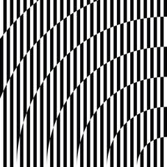black and white circle hypnotic optical illusion