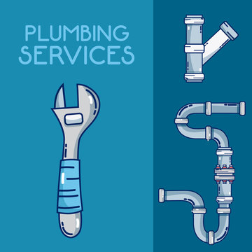 Plumbling service concept
