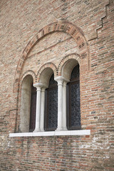 Treviso, Italy - May 29, 2018: View of Palazzo dei Trecento