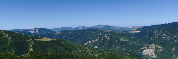 Panoramica montagne emiliane