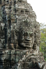 CAMBODIA SIEM REAP ANGKOR THOM BAYON TEMPLE