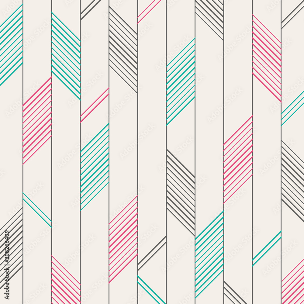 Poster abstract of color red green black stripes pattern background. each color has separated for adjusting