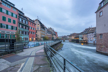 Traditional half timbered houses of Petite France.