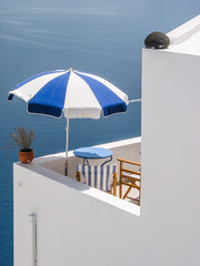 Fototapeta premium A terrace to paradise