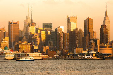 Fototapeta premium Skyline Midtown Manhattan, Nowy Jork, NY, USA