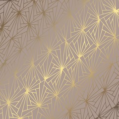 Golden abstract. Elegant decorative background. Vector pattern for the design