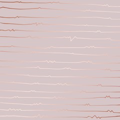 Naklejka premium Abstract vector pattern with rose gold imitation