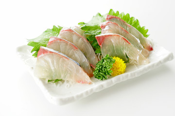 しまあじの刺身