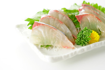 しまあじの刺身