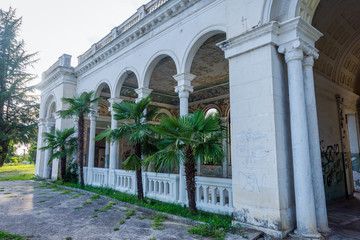 Abandoned train station, Abkhazia