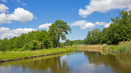 Fototapeta premium Polen, Oberlandkanal
