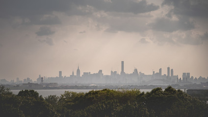 Naklejka premium New York's Skyline 