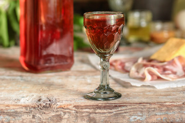  low alcohol drink in a glass - natural alcohol (adult entertainment)