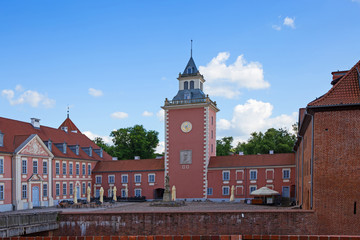 Fototapeta premium Bischofsburg in Lidzbark Warmiński/Heilsberg