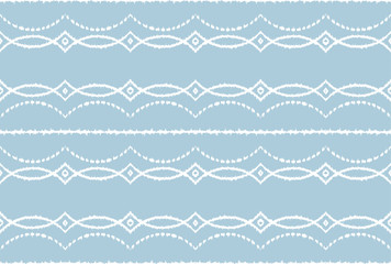 Obraz premium Ikat tribal art print. African rug.