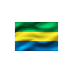 Flag of Gabon.