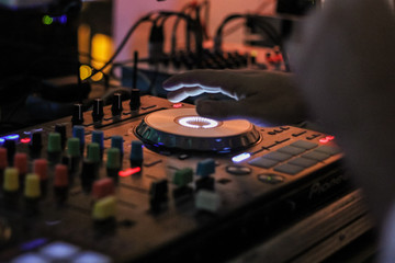 Obraz premium dj de festa