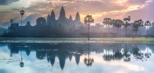 Temple complex Angkor Wat Siem Reap, Cambodia