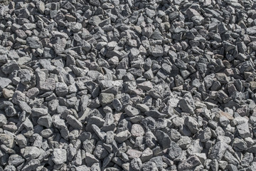 texture of natural stone, crushed stone specially crushed