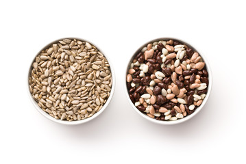 Chocolate covered sunflower seeds