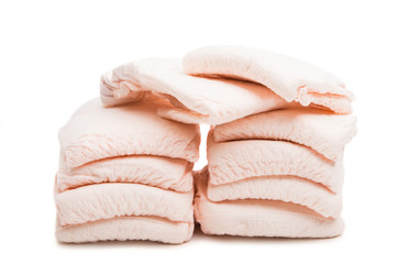 diapers isolated
