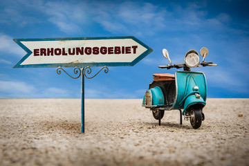 Obraz premium Schild 305 - Erholungsgebiet