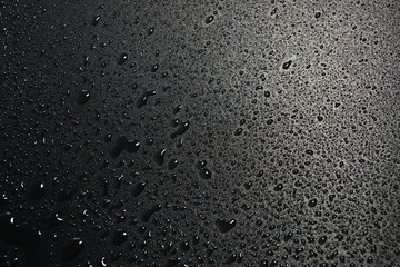 water drops on black background abstract texture background