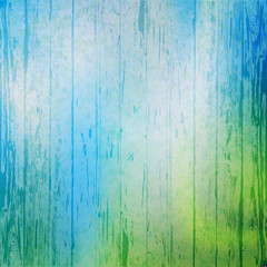 Bright wooden background. Abstract background. The blue backdrop. painted boards.  Vector illustration. Eps 10.