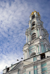 Obraz premium Architecture of Trinity Sergius Lavra, Sergiyev Posad, Moscow region, Russia. Color photo.