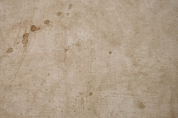 Grunge background canvas with brown paint