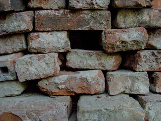 old bricks, construction