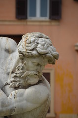 fountain navona roma  bernini sculpture