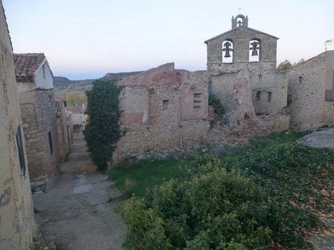 Palazuelos, pueblo de Sigüenza en Guadalajara (Castilla La Mancha, España)