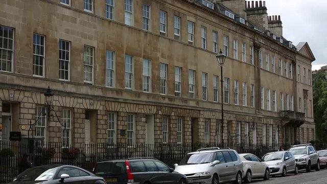 Traditional English Regency terrace - City of Bath