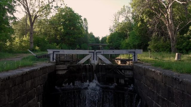 Drone footage from an old stone chanal only a couple of minutes from my home on a really tranquil summer evening